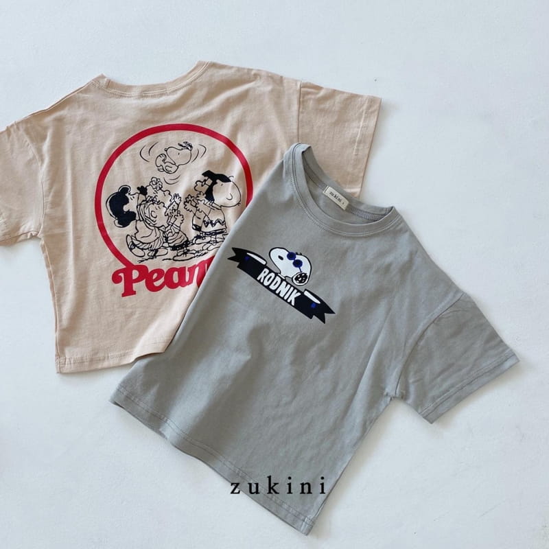 ZUKINI - Korean Children Fashion - #Kfashion4kids - Peanuts Tee