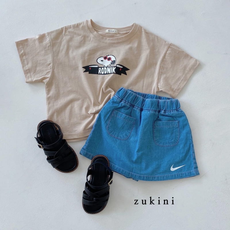 ZUKINI - Korean Children Fashion - #Kfashion4kids - Peanuts Tee - 3
