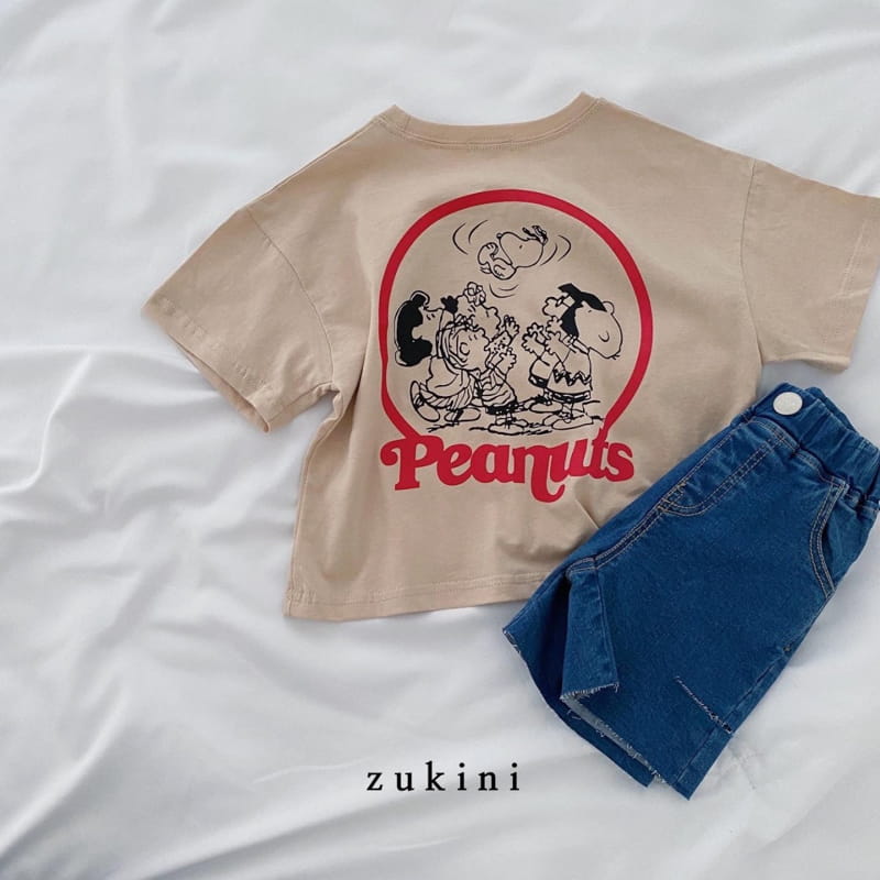 ZUKINI - Korean Children Fashion - #Kfashion4kids - Peanuts Tee - 4