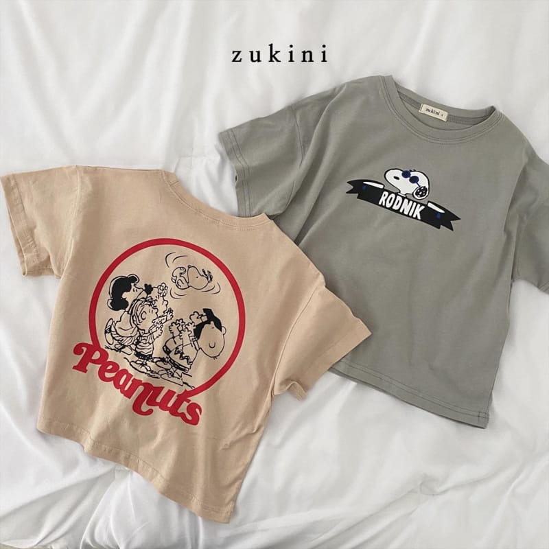 ZUKINI - Korean Children Fashion - #Kfashion4kids - Peanuts Tee - 7