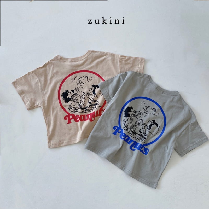 ZUKINI - Korean Children Fashion - #Kfashion4kids - Peanuts Tee - 8