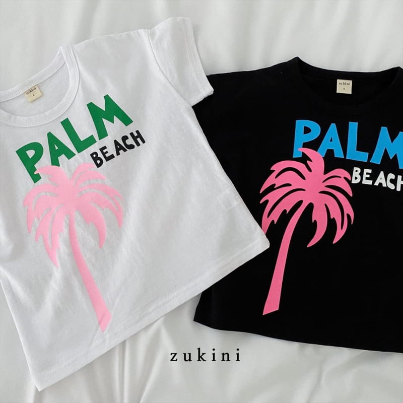 ZUKINI - Korean Children Fashion - #Kfashion4kids - Parm Beach Tee - 4