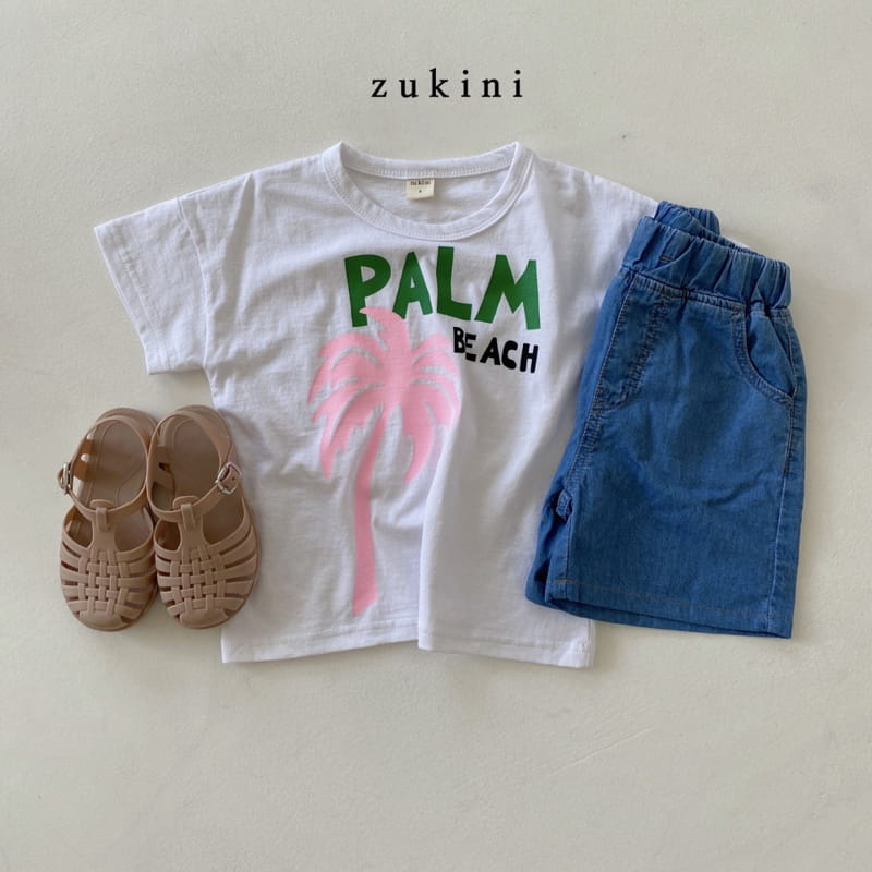 ZUKINI - Korean Children Fashion - #Kfashion4kids - Parm Beach Tee - 6
