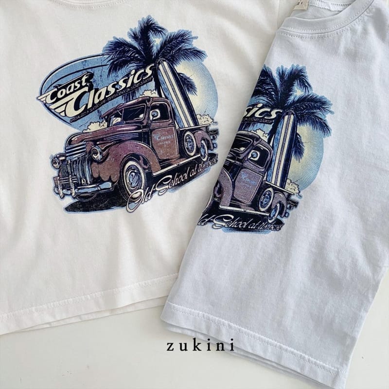 ZUKINI - Korean Children Fashion - #Kfashion4kids - Old Car Tee - 10