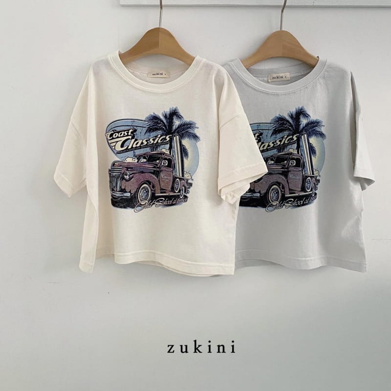 ZUKINI - Korean Children Fashion - #Kfashion4kids - Old Car Tee - 2