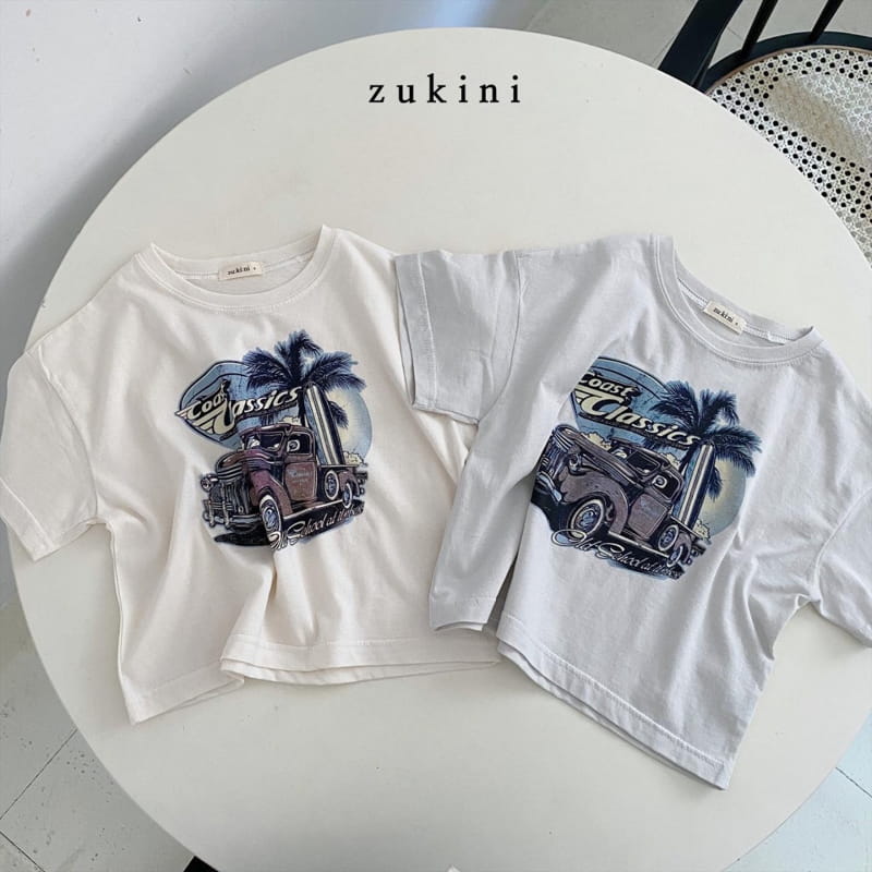 ZUKINI - Korean Children Fashion - #Kfashion4kids - Old Car Tee - 3