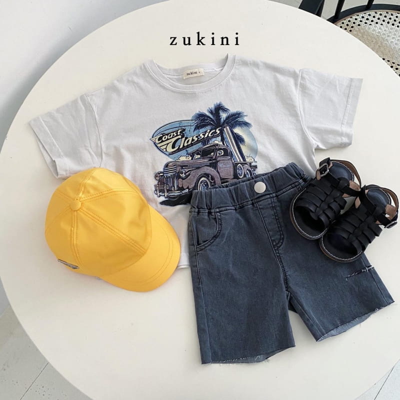 ZUKINI - Korean Children Fashion - #Kfashion4kids - Old Car Tee - 6