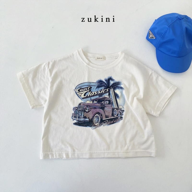 ZUKINI - Korean Children Fashion - #Kfashion4kids - Old Car Tee - 8