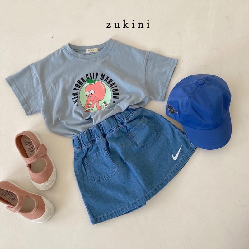 ZUKINI - Korean Children Fashion - #Kfashion4kids - Apple city Tee - 4