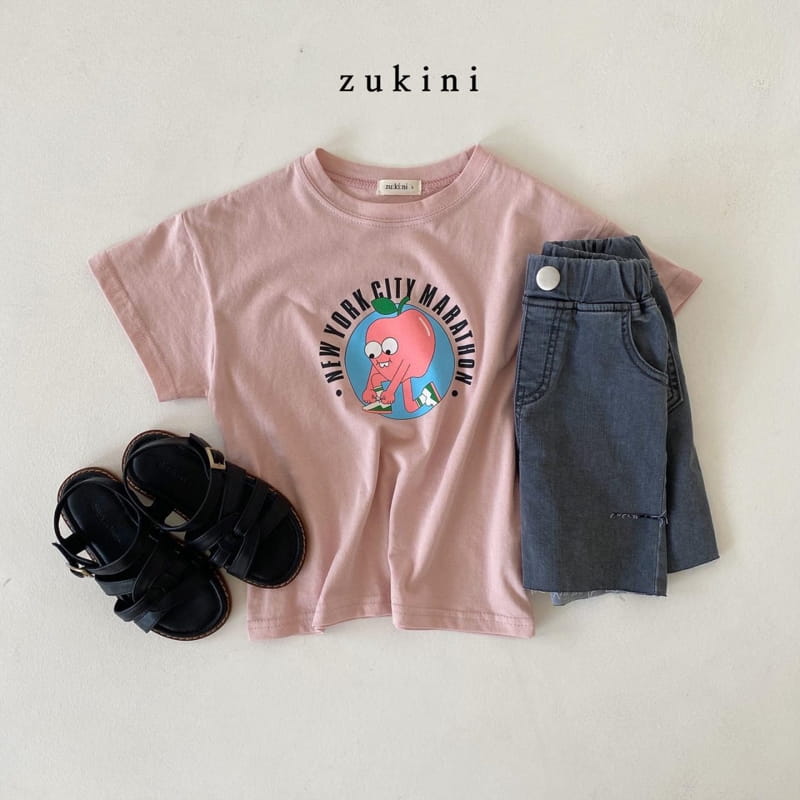 ZUKINI - Korean Children Fashion - #Kfashion4kids - Apple city Tee - 5