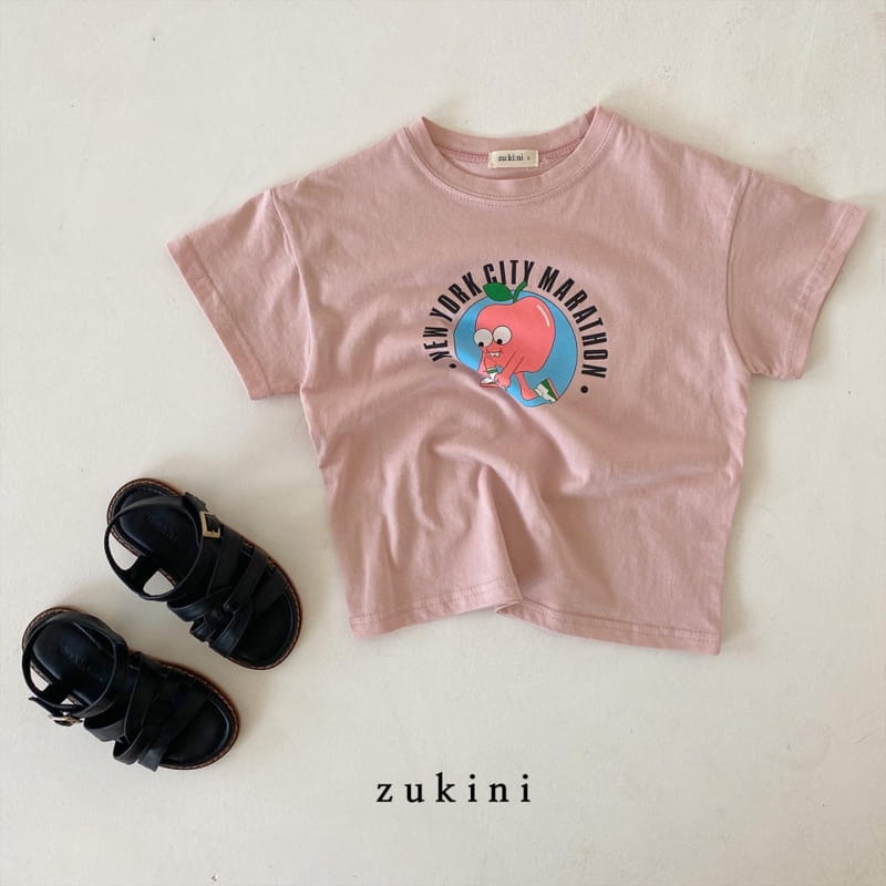 ZUKINI - Korean Children Fashion - #Kfashion4kids - Apple city Tee - 9