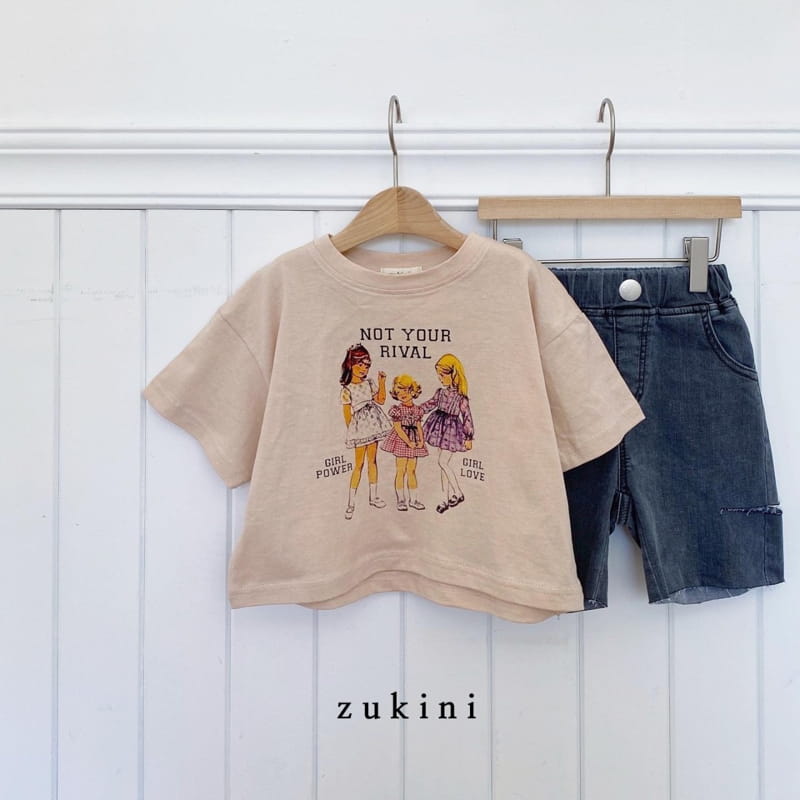 ZUKINI - Korean Children Fashion - #Kfashion4kids - Girls Tee - 12