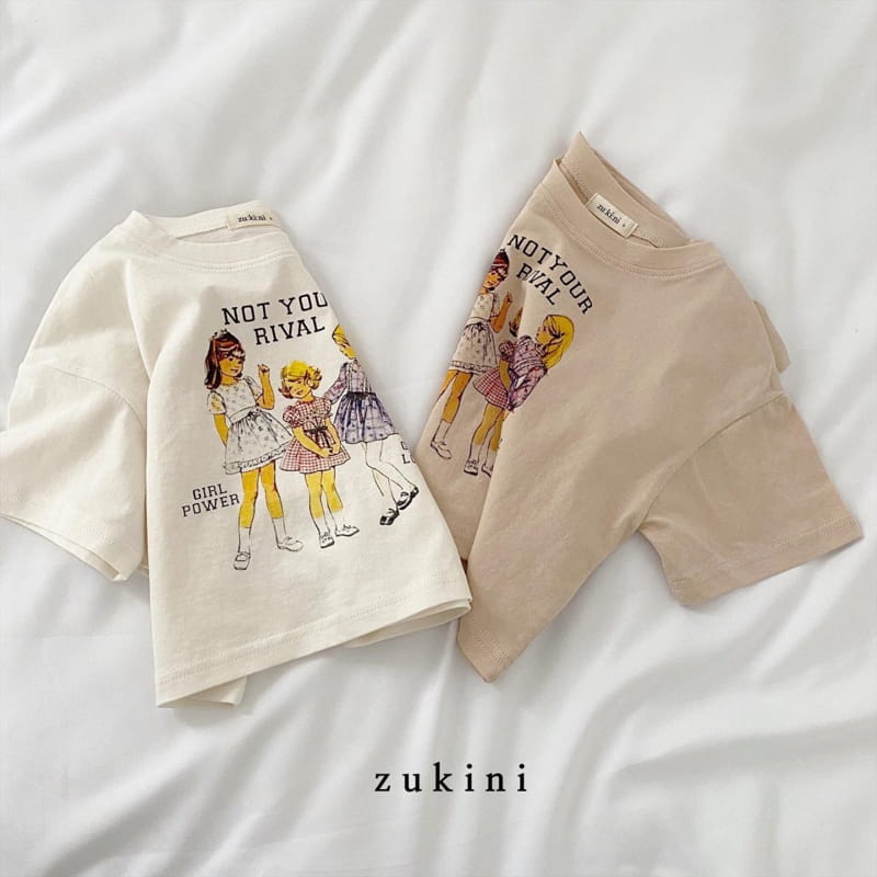ZUKINI - Korean Children Fashion - #Kfashion4kids - Girls Tee - 3