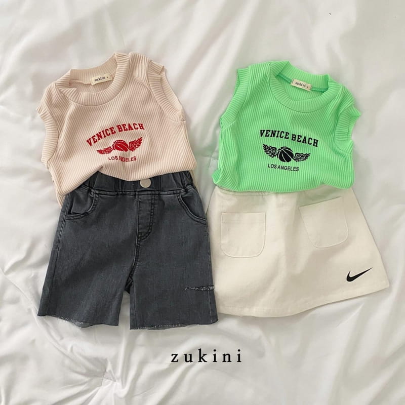 ZUKINI - Korean Children Fashion - #Kfashion4kids - Venice Sleeveless - 3