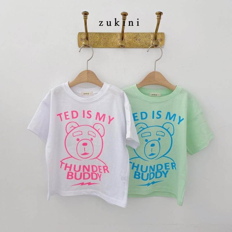 ZUKINI - Korean Children Fashion - #Kfashion4kids - Buddy Bear Tee