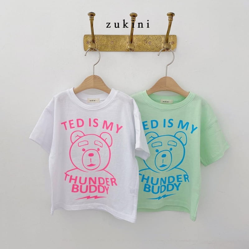 ZUKINI - Korean Children Fashion - #Kfashion4kids - Buddy Bear Tee - 2