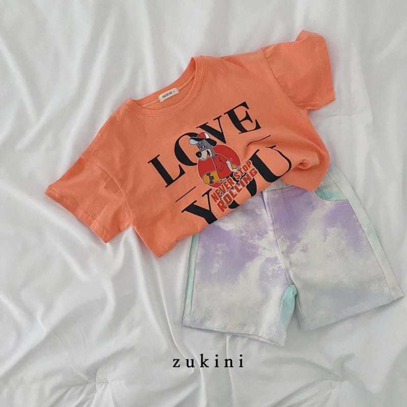ZUKINI - Korean Children Fashion - #Kfashion4kids - Rolling Dosg Tee - 8