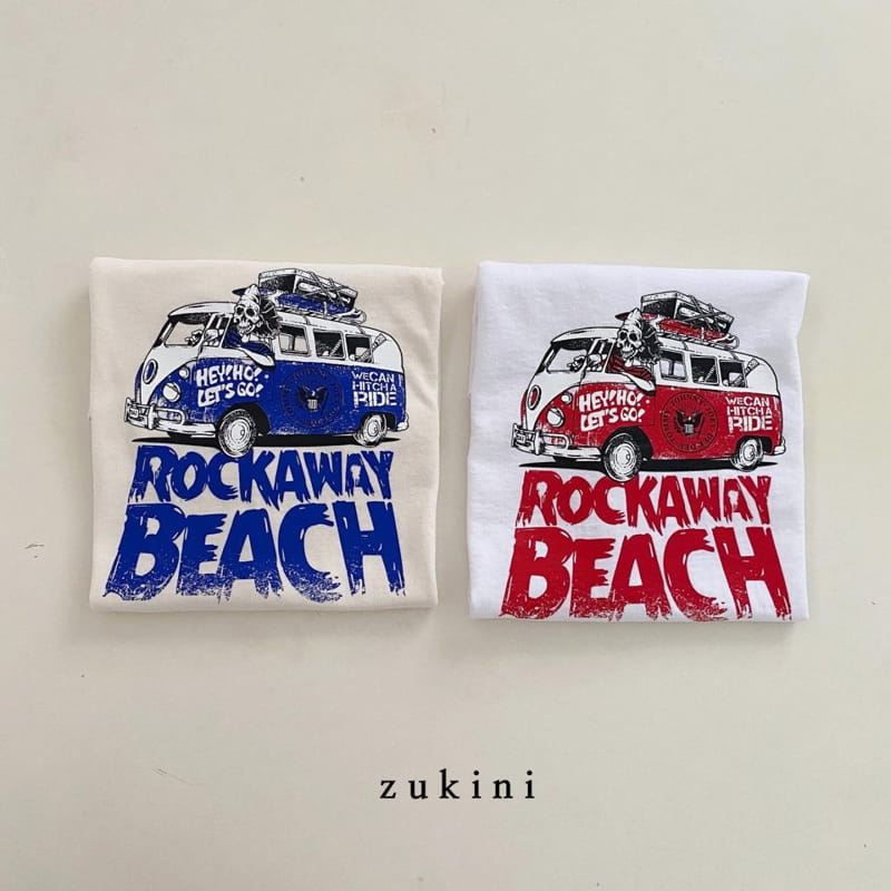 ZUKINI - Korean Children Fashion - #Kfashion4kids - Rock Beach Tee - 3