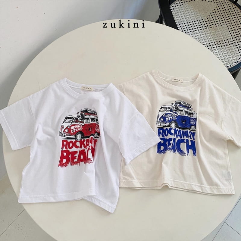 ZUKINI - Korean Children Fashion - #Kfashion4kids - Rock Beach Tee - 5
