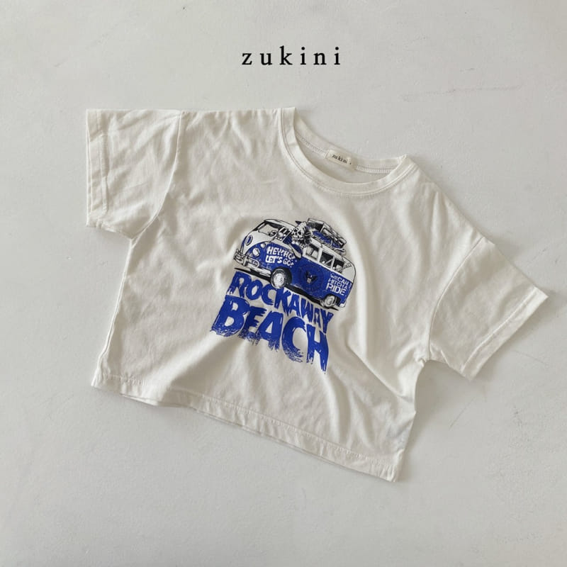 ZUKINI - Korean Children Fashion - #Kfashion4kids - Rock Beach Tee - 6