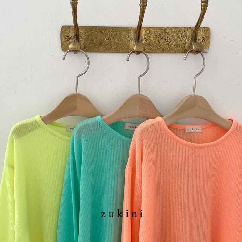 ZUKINI - Korean Children Fashion - #Kfashion4kids - Neon Knit - 2