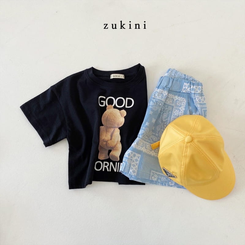 ZUKINI - Korean Children Fashion - #Kfashion4kids - Good Morning Crop Tee - 4