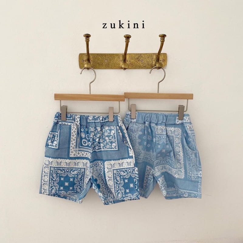 ZUKINI - Korean Children Fashion - #Kfashion4kids - Paisley Shorts