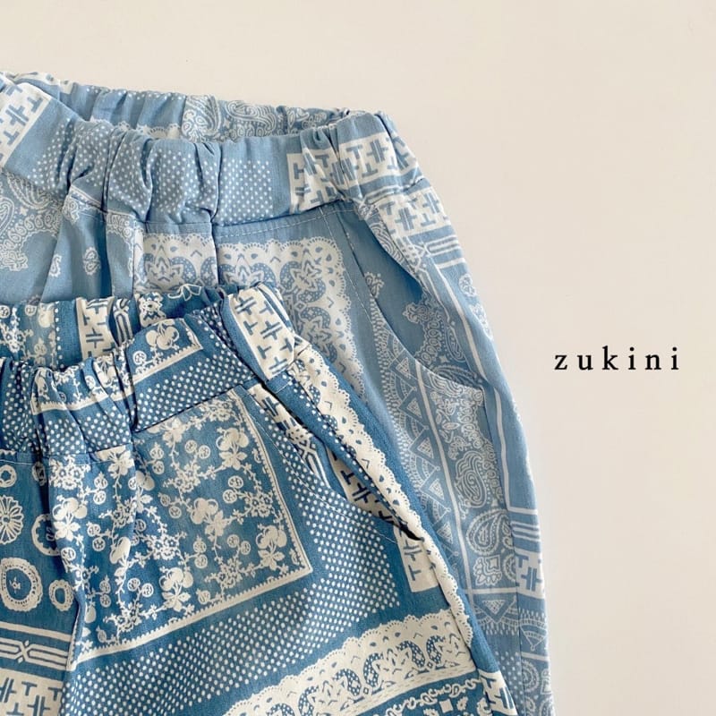ZUKINI - Korean Children Fashion - #Kfashion4kids - Paisley Shorts - 10