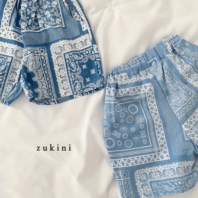 ZUKINI - Korean Children Fashion - #Kfashion4kids - Paisley Shorts - 12