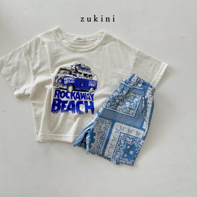 ZUKINI - Korean Children Fashion - #Kfashion4kids - Paisley Shorts - 3