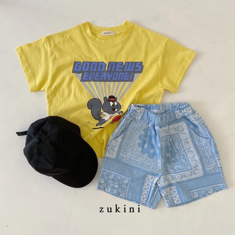 ZUKINI - Korean Children Fashion - #Kfashion4kids - Paisley Shorts - 4