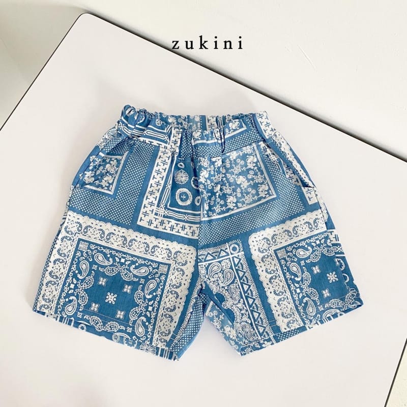 ZUKINI - Korean Children Fashion - #Kfashion4kids - Paisley Shorts - 8