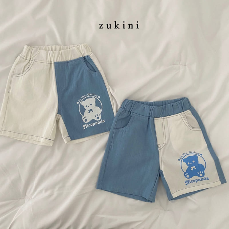 ZUKINI - Korean Children Fashion - #Kfashion4kids - Color Bear Shorts - 6