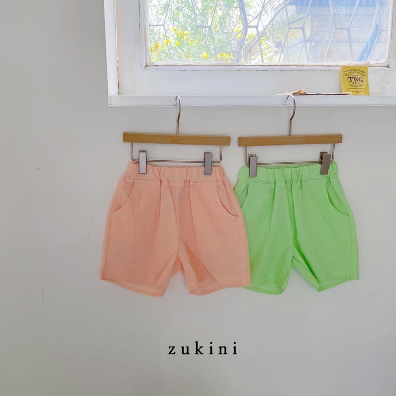 ZUKINI - Korean Children Fashion - #Kfashion4kids - Neon Stripes Shorts - 2
