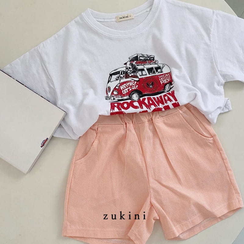 ZUKINI - Korean Children Fashion - #Kfashion4kids - Neon Stripes Shorts - 5