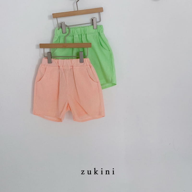 ZUKINI - Korean Children Fashion - #Kfashion4kids - Neon Stripes Shorts - 7
