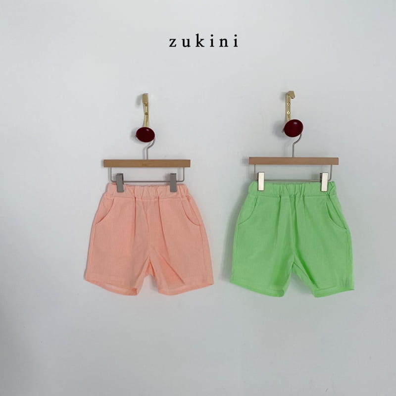 ZUKINI - Korean Children Fashion - #Kfashion4kids - Neon Stripes Shorts - 8