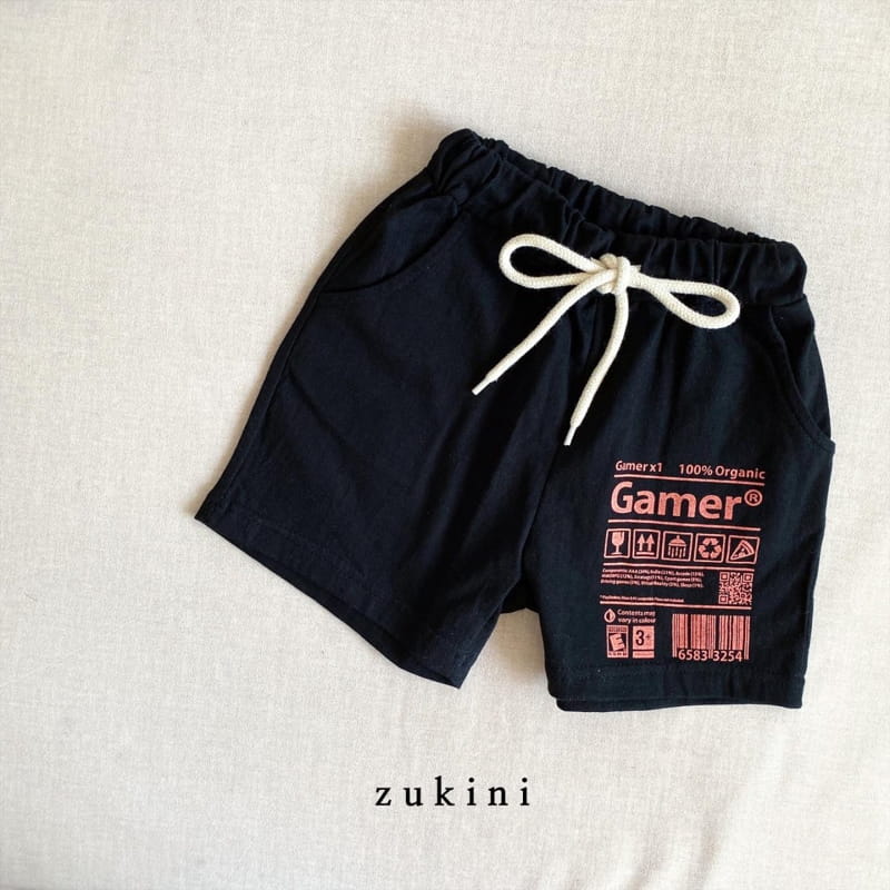 ZUKINI - Korean Children Fashion - #Kfashion4kids - Gamer Banding Shorts - 10