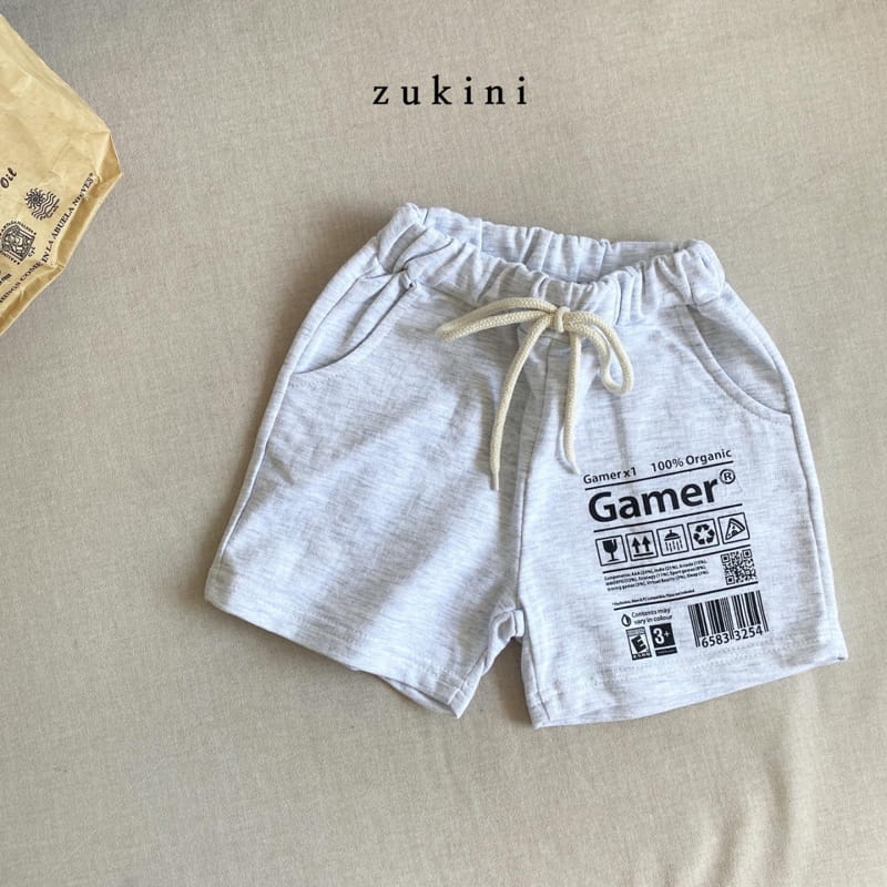 ZUKINI - Korean Children Fashion - #Kfashion4kids - Gamer Banding Shorts - 12