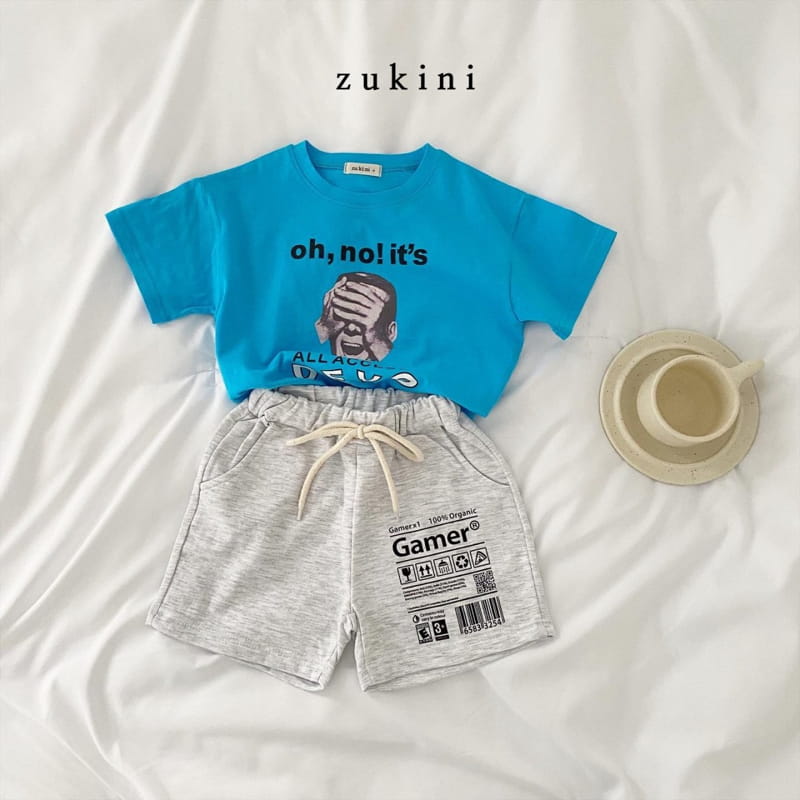 ZUKINI - Korean Children Fashion - #Kfashion4kids - Gamer Banding Shorts - 3