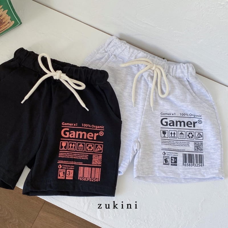 ZUKINI - Korean Children Fashion - #Kfashion4kids - Gamer Banding Shorts - 4