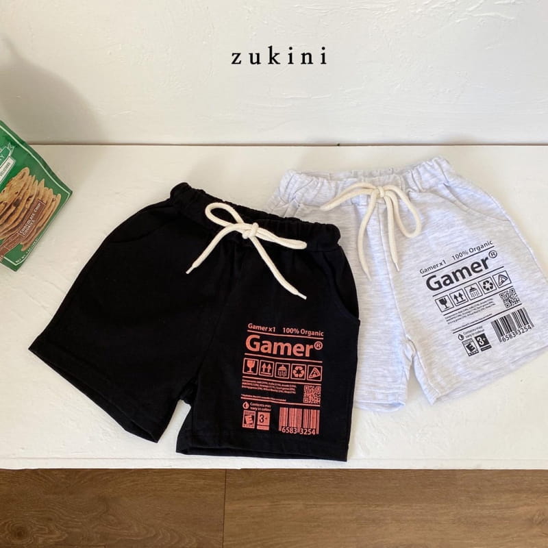 ZUKINI - Korean Children Fashion - #Kfashion4kids - Gamer Banding Shorts - 6