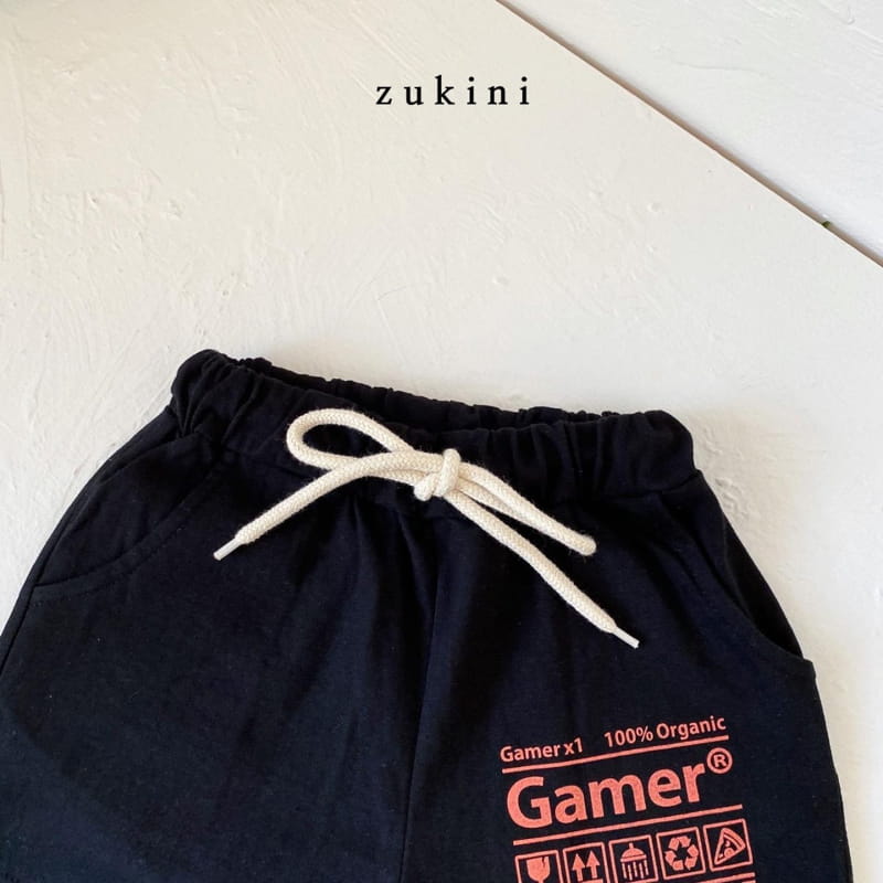 ZUKINI - Korean Children Fashion - #Kfashion4kids - Gamer Banding Shorts - 9