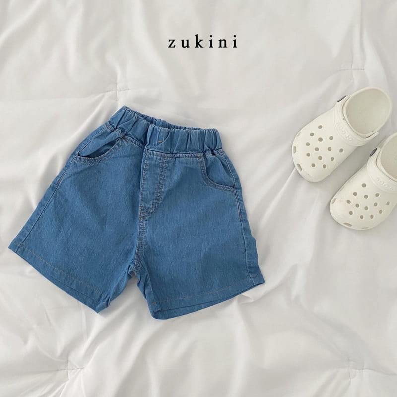 ZUKINI - Korean Children Fashion - #Kfashion4kids - Denim Shorts - 10