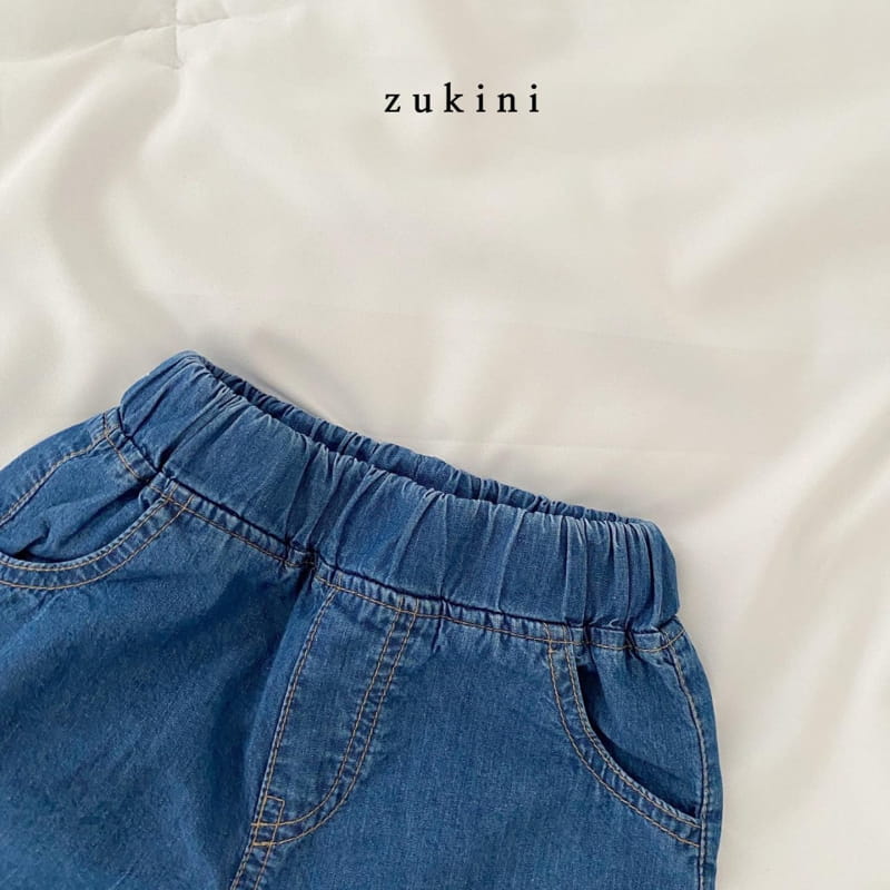 ZUKINI - Korean Children Fashion - #Kfashion4kids - Denim Shorts - 11