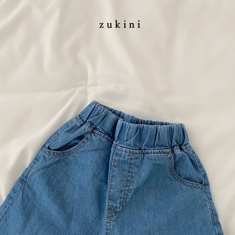ZUKINI - Korean Children Fashion - #Kfashion4kids - Denim Shorts - 12