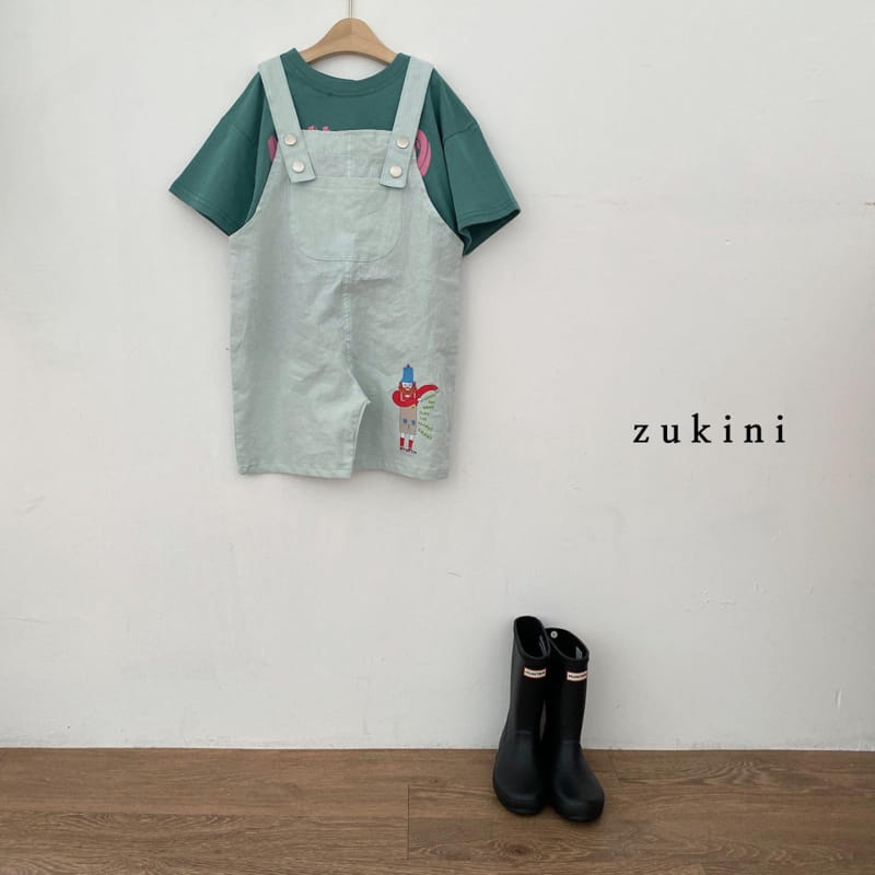 ZUKINI - Korean Children Fashion - #Kfashion4kids - Army Overall - 4