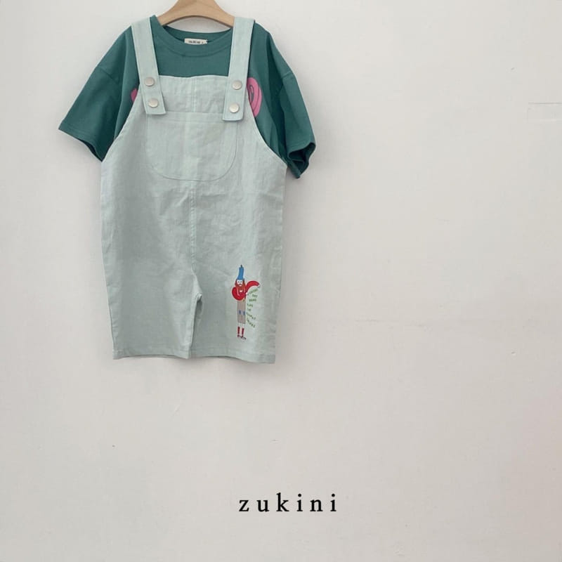 ZUKINI - Korean Children Fashion - #Kfashion4kids - Army Overall - 9