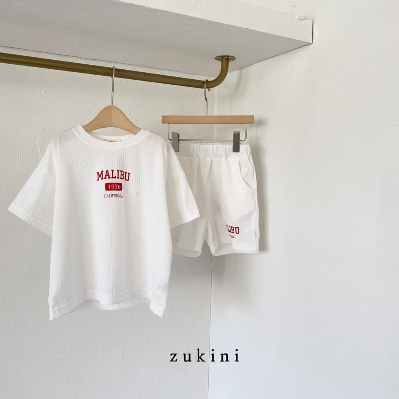 ZUKINI - Korean Children Fashion - #Kfashion4kids - Malibu Top Bottom Set - 5