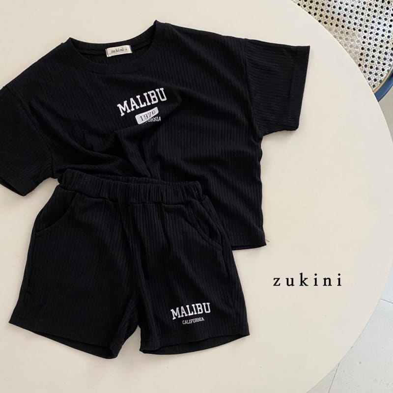 ZUKINI - Korean Children Fashion - #Kfashion4kids - Malibu Top Bottom Set - 8